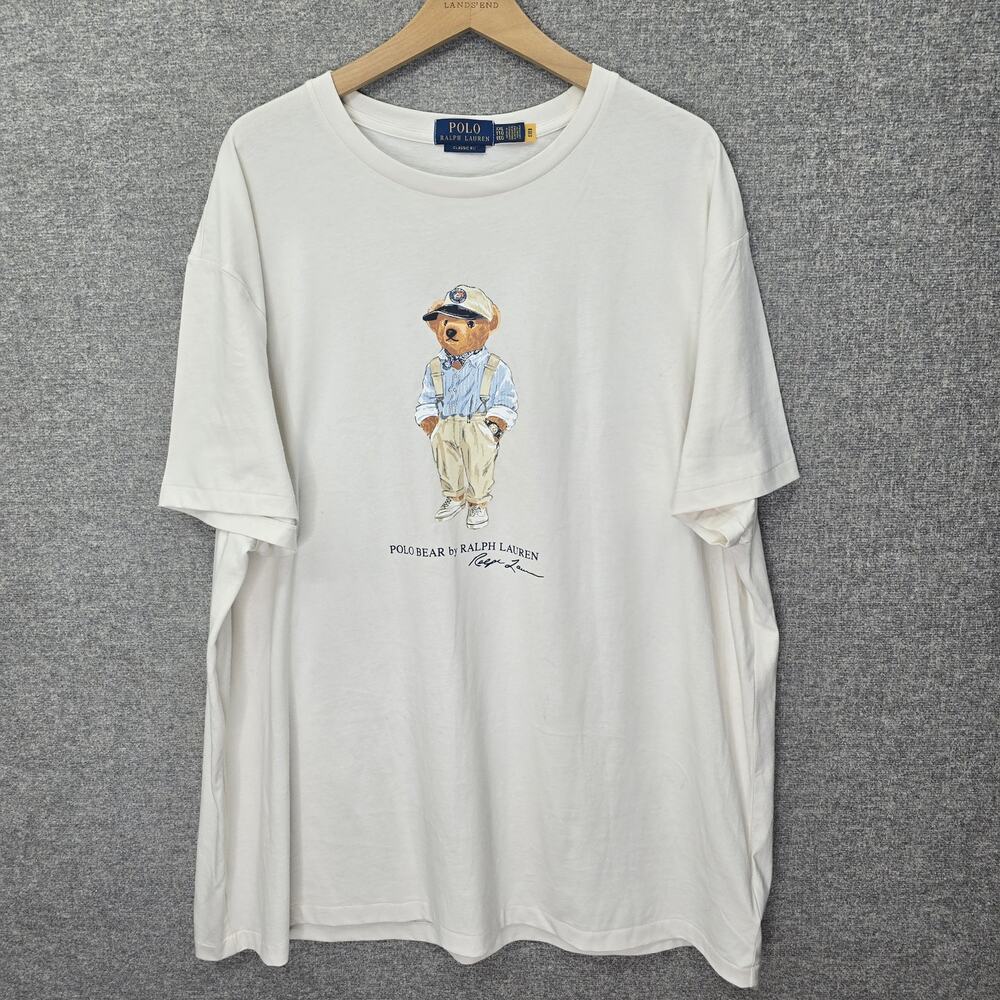 POLO BEAR by RALPH LAUREN HEMINGWAY TEE SHIRT, SIZE XXL *